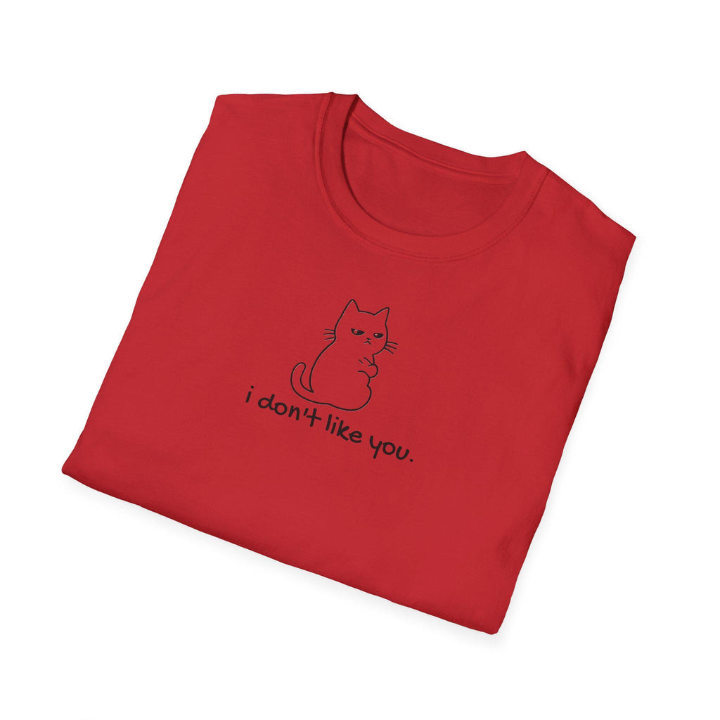 Grumpy Cat don't like you, offensive tshirt | Minimalist Cat Shirt, Sarcastic custom tee we all want to wear on Monday mornings