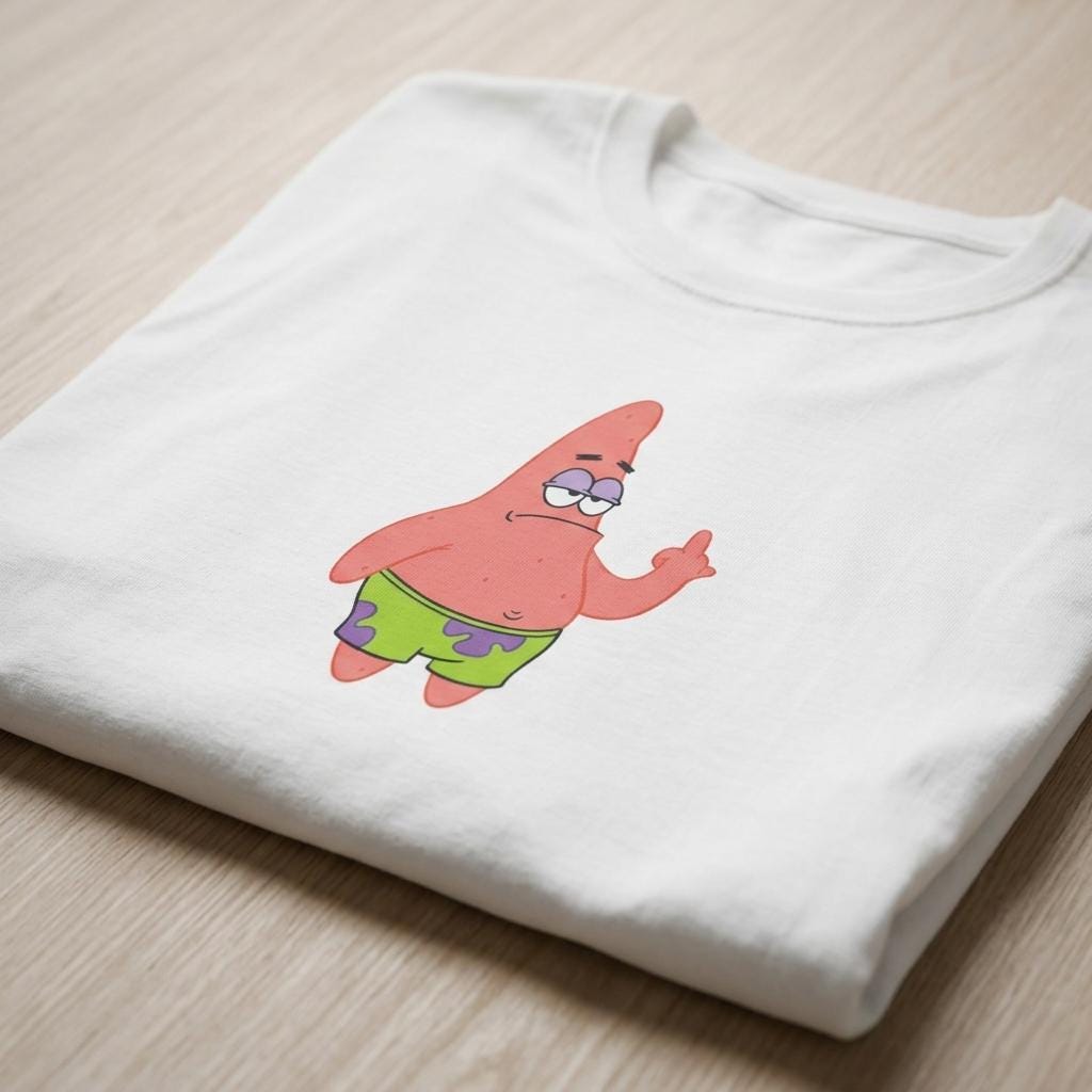 Patrick star offensive tshirts, fu** u| Sarcastic custom tee, funny gift for friends, unisex comfort shirt summer trend