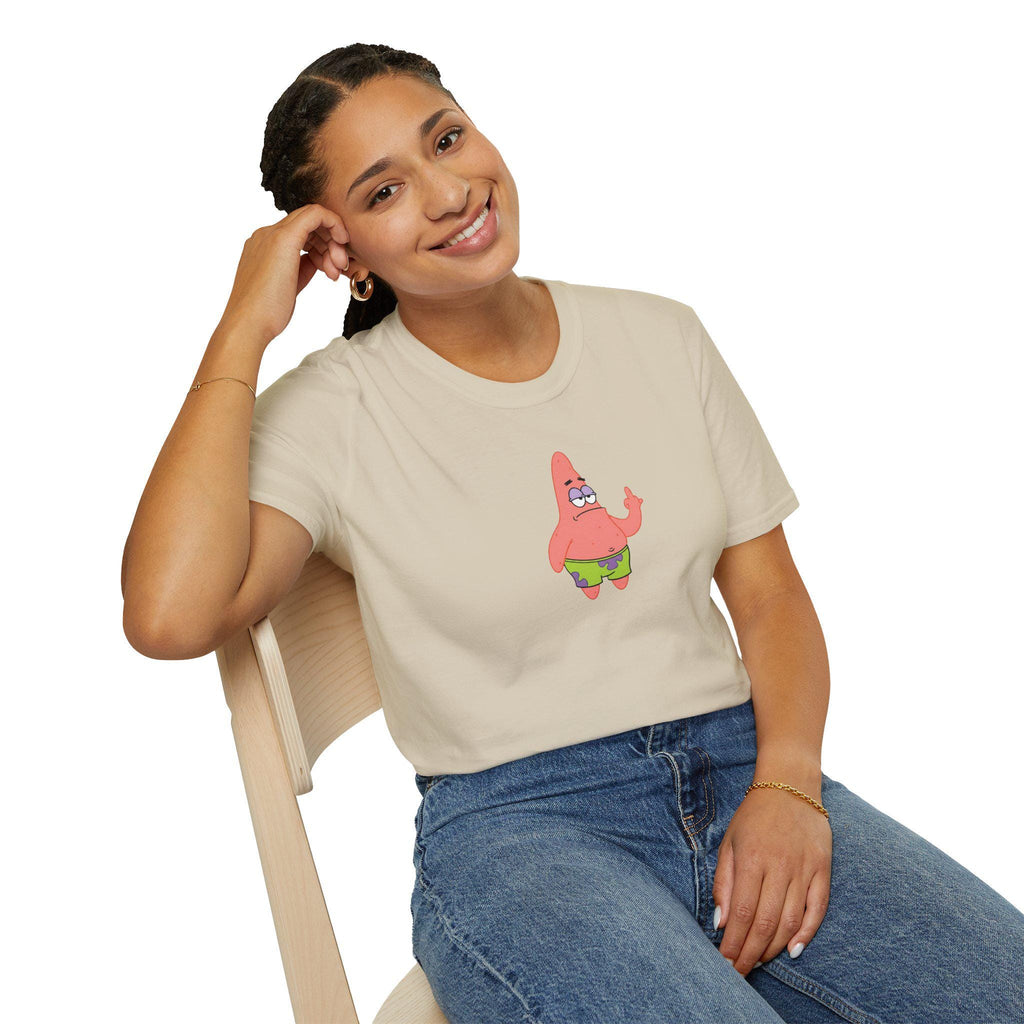 Patrick star offensive tshirts, fu** u| Sarcastic custom tee, funny gift for friends, unisex comfort shirt summer trend