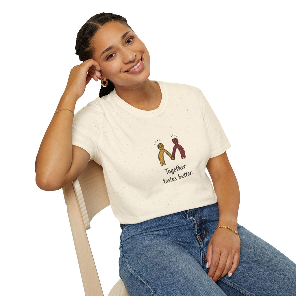 Together tastes better Mc donald's shirts, happy comfort custom gift shirt, friends branded unisex tee