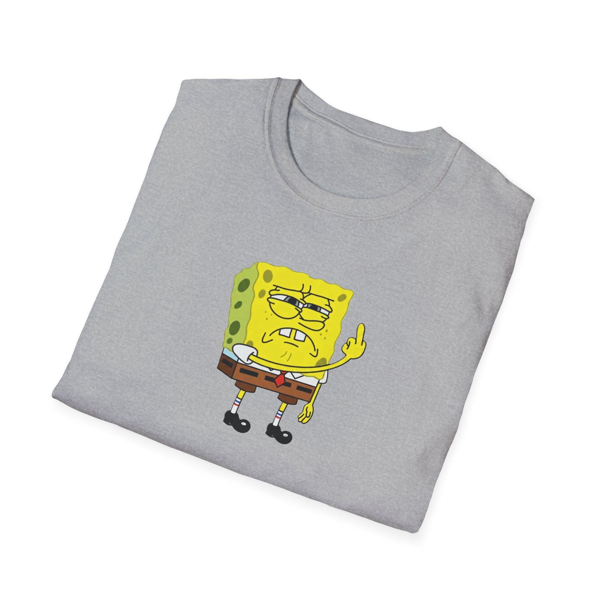 Fu** U Spongebob offensive tshirts| Sarcastic custom tee, funny gift for friends, unisex comfort shirt summer trend