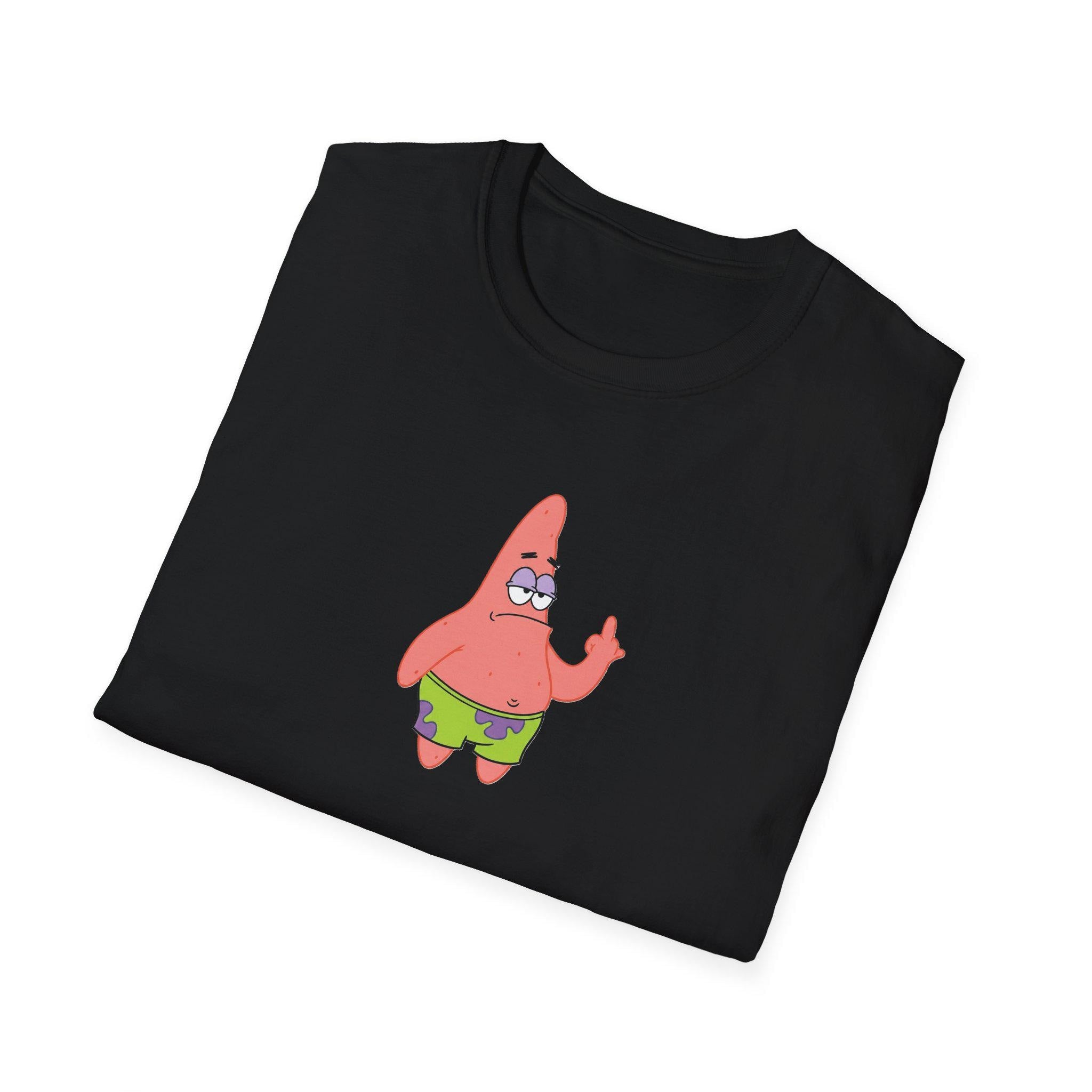 Patrick star offensive tshirts, fu** u| Sarcastic custom tee, funny gift for friends, unisex comfort shirt summer trend