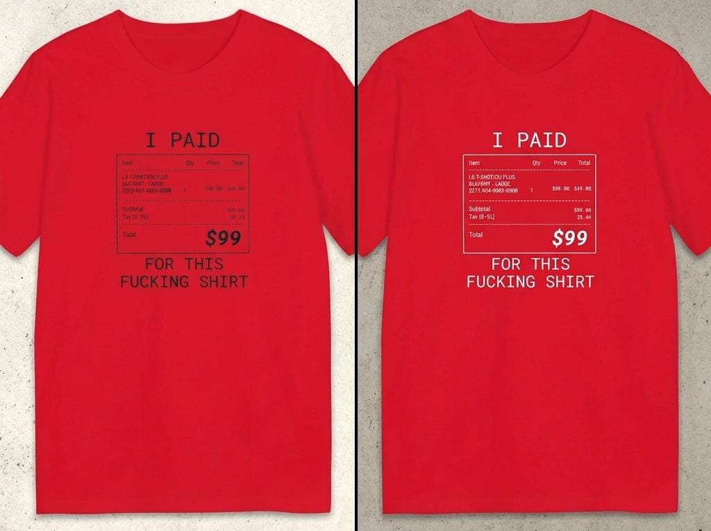 I Paid 99 For This F**ing Shirt,  I can afford it, tshirt branded, Anti Fashion Streetwear, designer Gift Unisex*