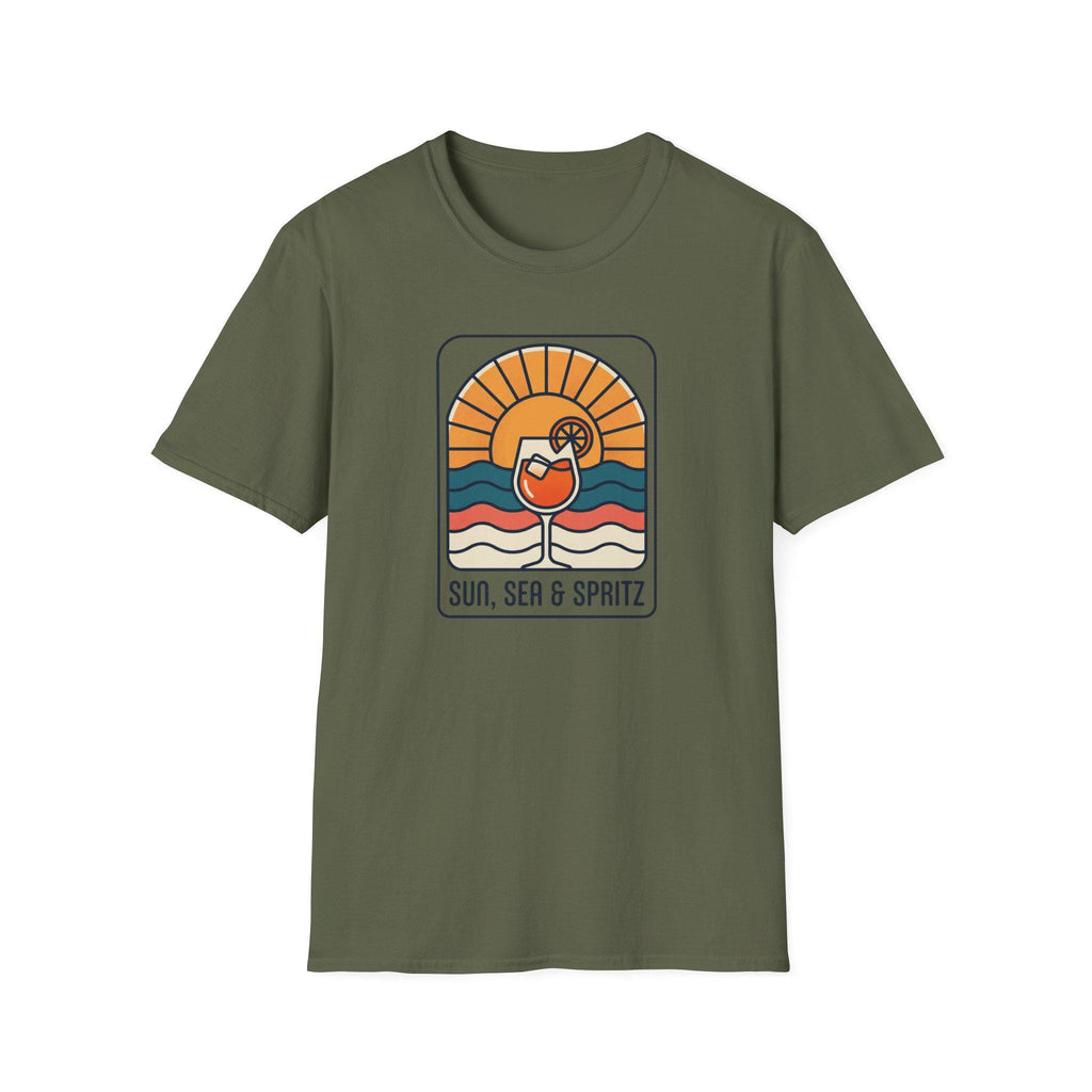 Summer moment branded Shirt| sun summer spritz lover, retro Aperitivo Graphic Tee, Summer Holiday Outfit, best gift ideas for friend