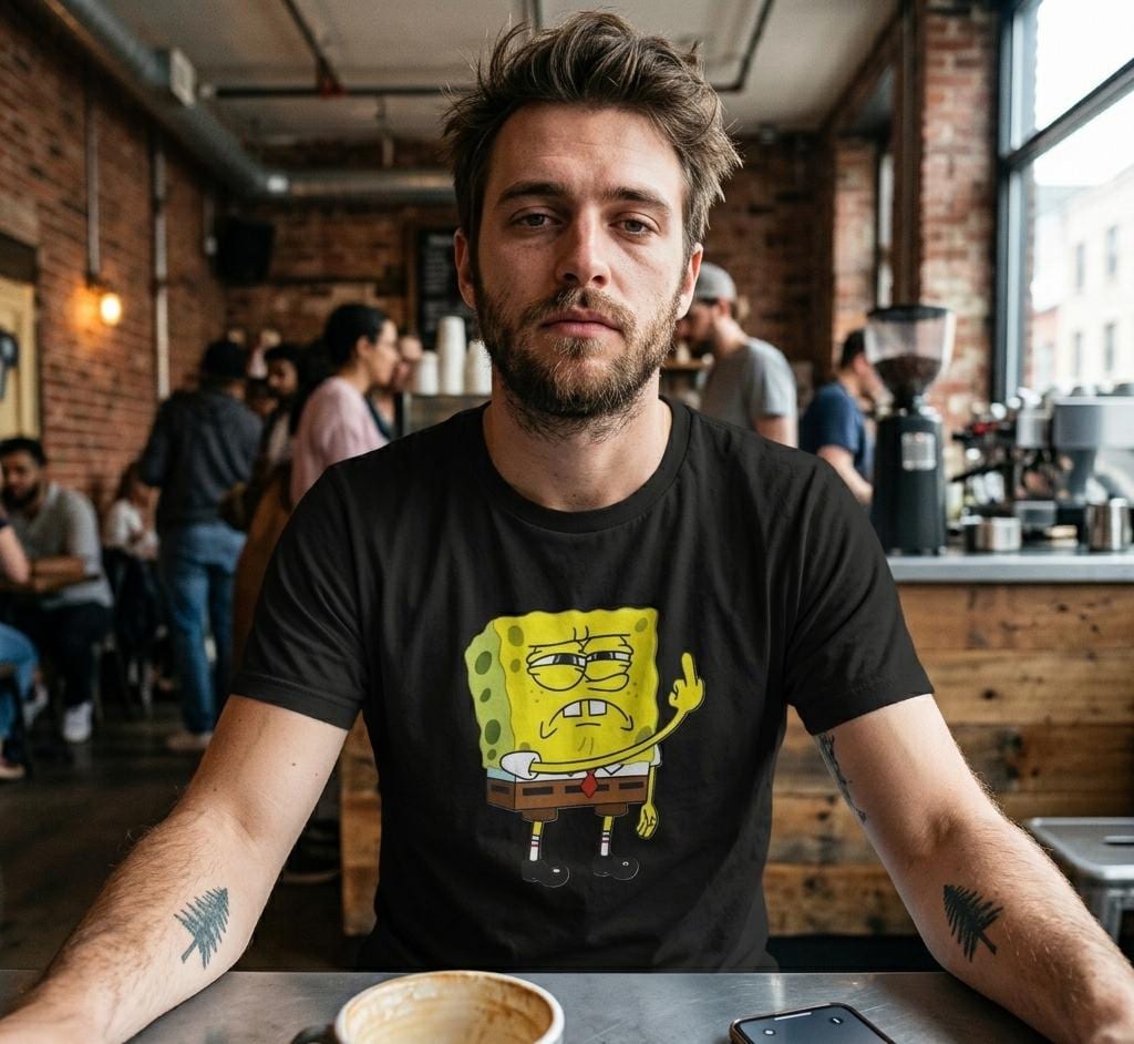 Fu** U Spongebob offensive tshirts| Sarcastic custom tee, funny gift for friends, unisex comfort shirt summer trend