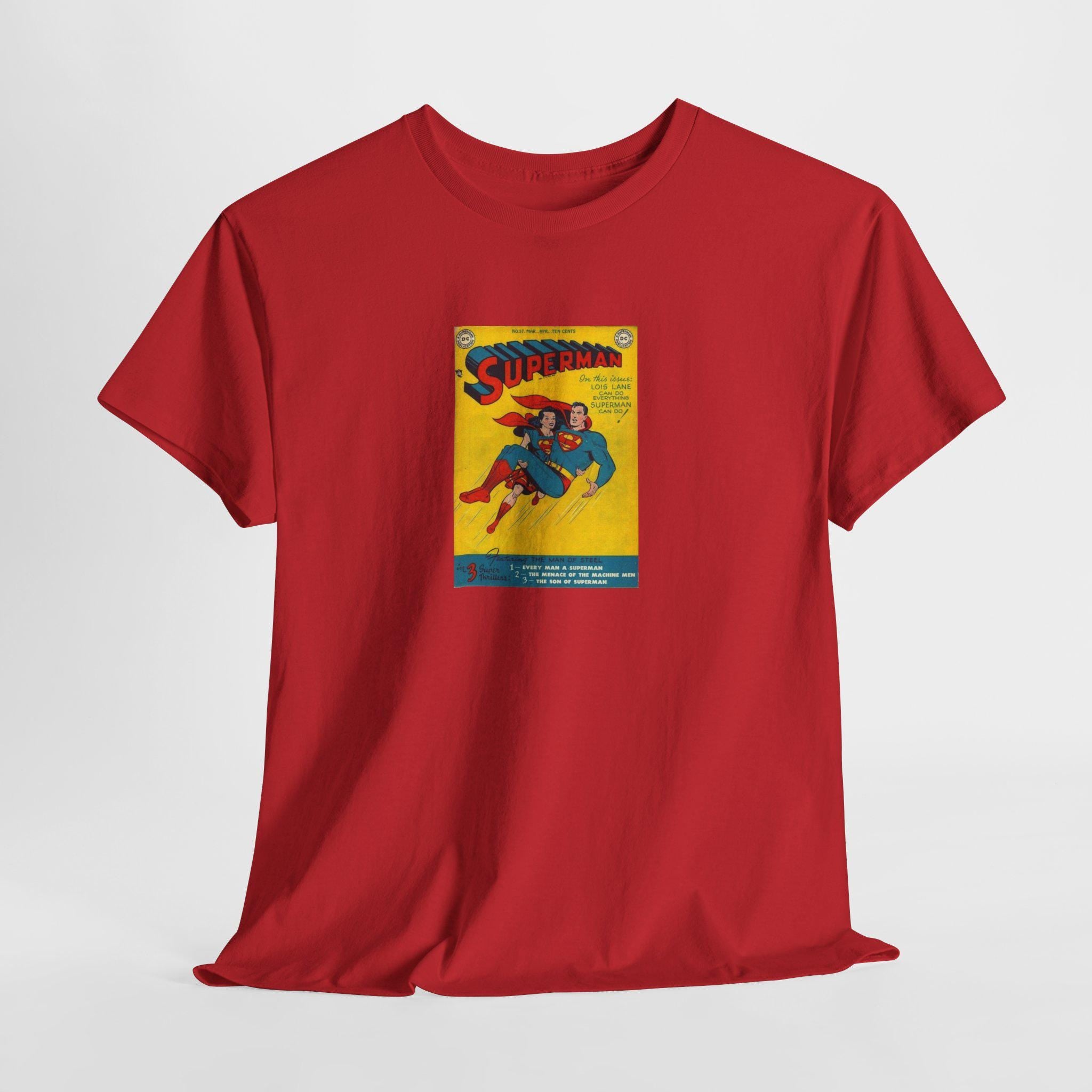 DC Comics shirts branded, Vintage Superman poster, unisex tshirt gift for dc comics fans, comic books fans tee