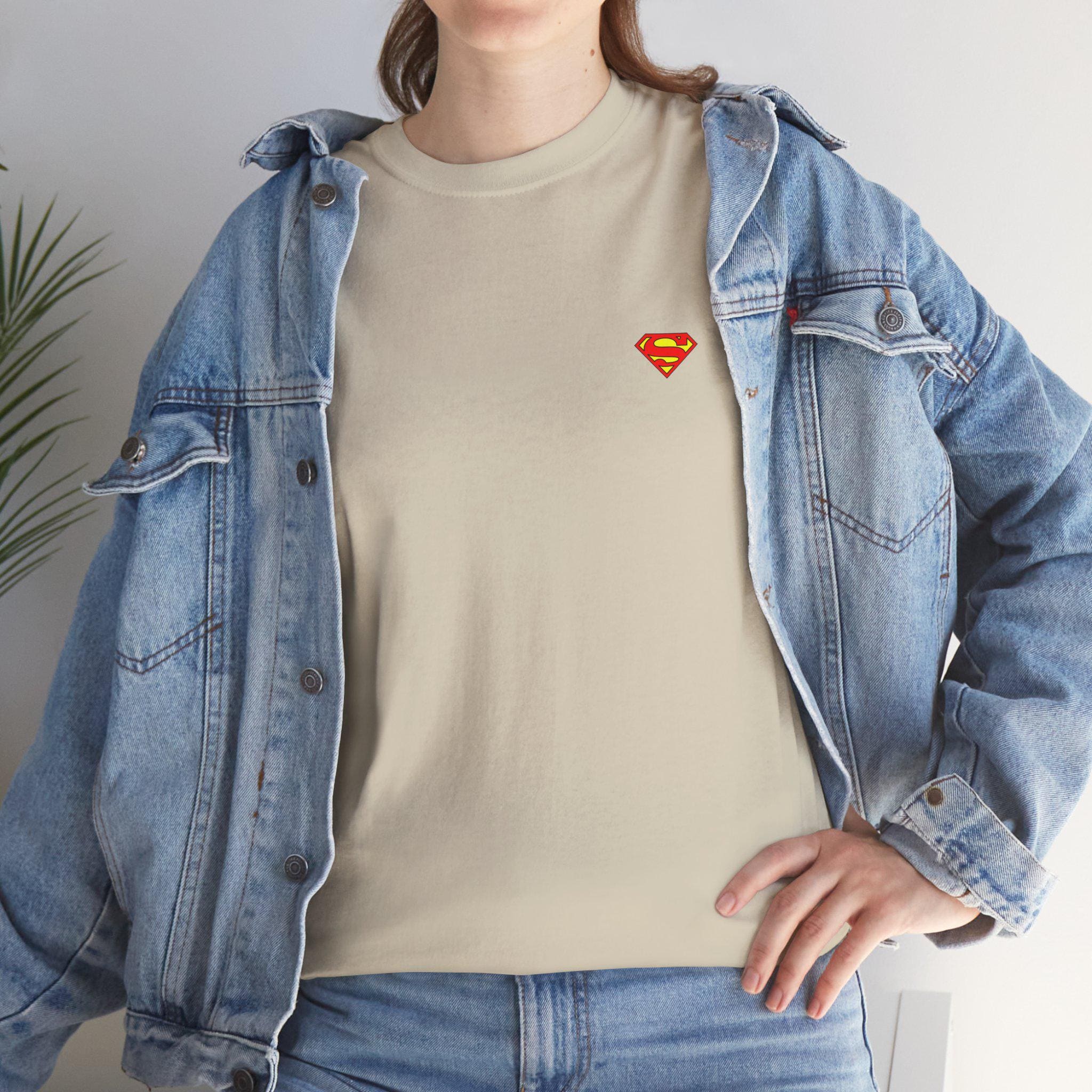 DC Comics shirts branded, Vintage Superman Logo, unisex tshirt gift for dc comics fans, comic books fans tee