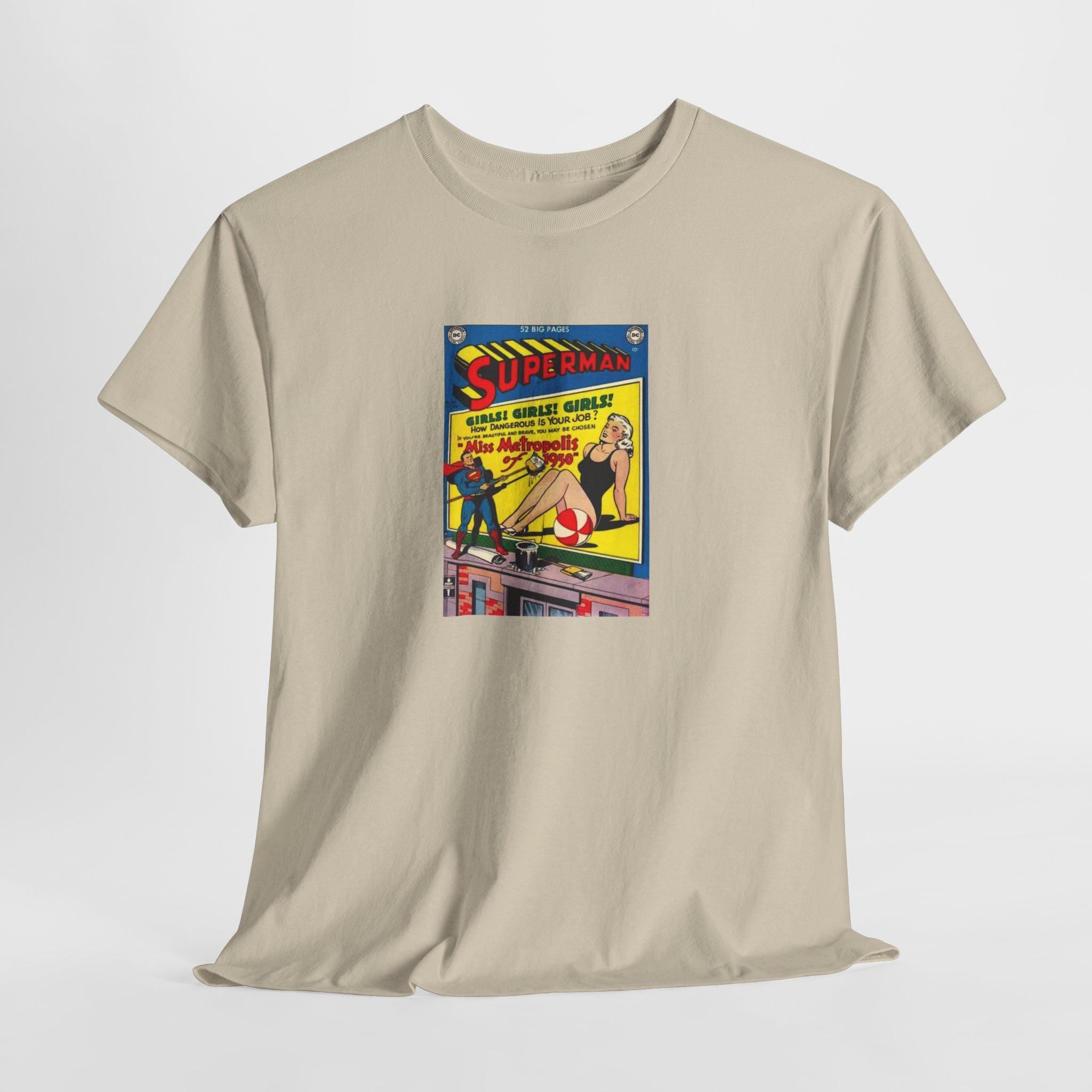 DC Comics shirts branded, Vintage Superman poster, unisex tshirt gift for dc comics fans, comic books fans tee