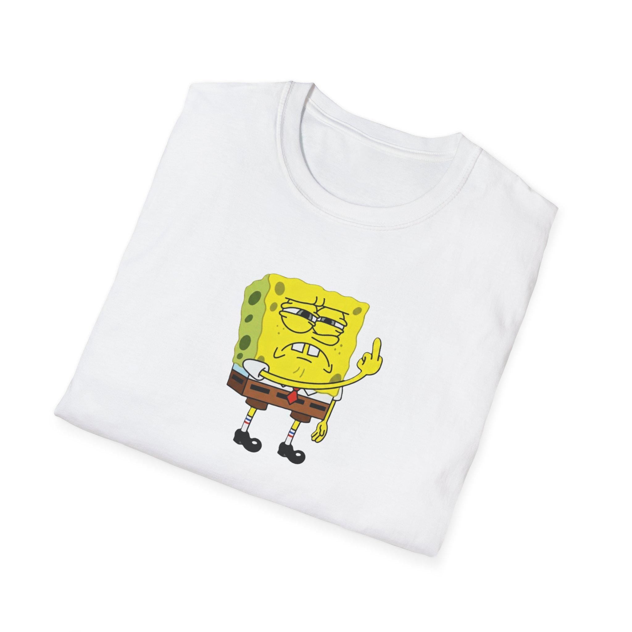 Fu** U Spongebob offensive tshirts| Sarcastic custom tee, funny gift for friends, unisex comfort shirt summer trend