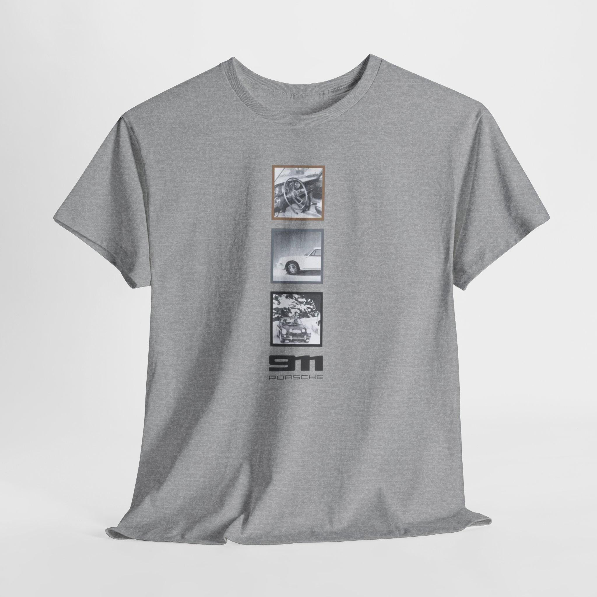 Porsche Shirts 911 model, Vintage Sports Car, unisex branded tshirt gift for cars lovers