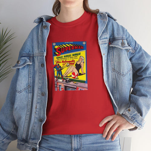 DC Comics shirts branded, Vintage Superman poster, unisex tshirt gift for dc comics fans, comic books fans tee