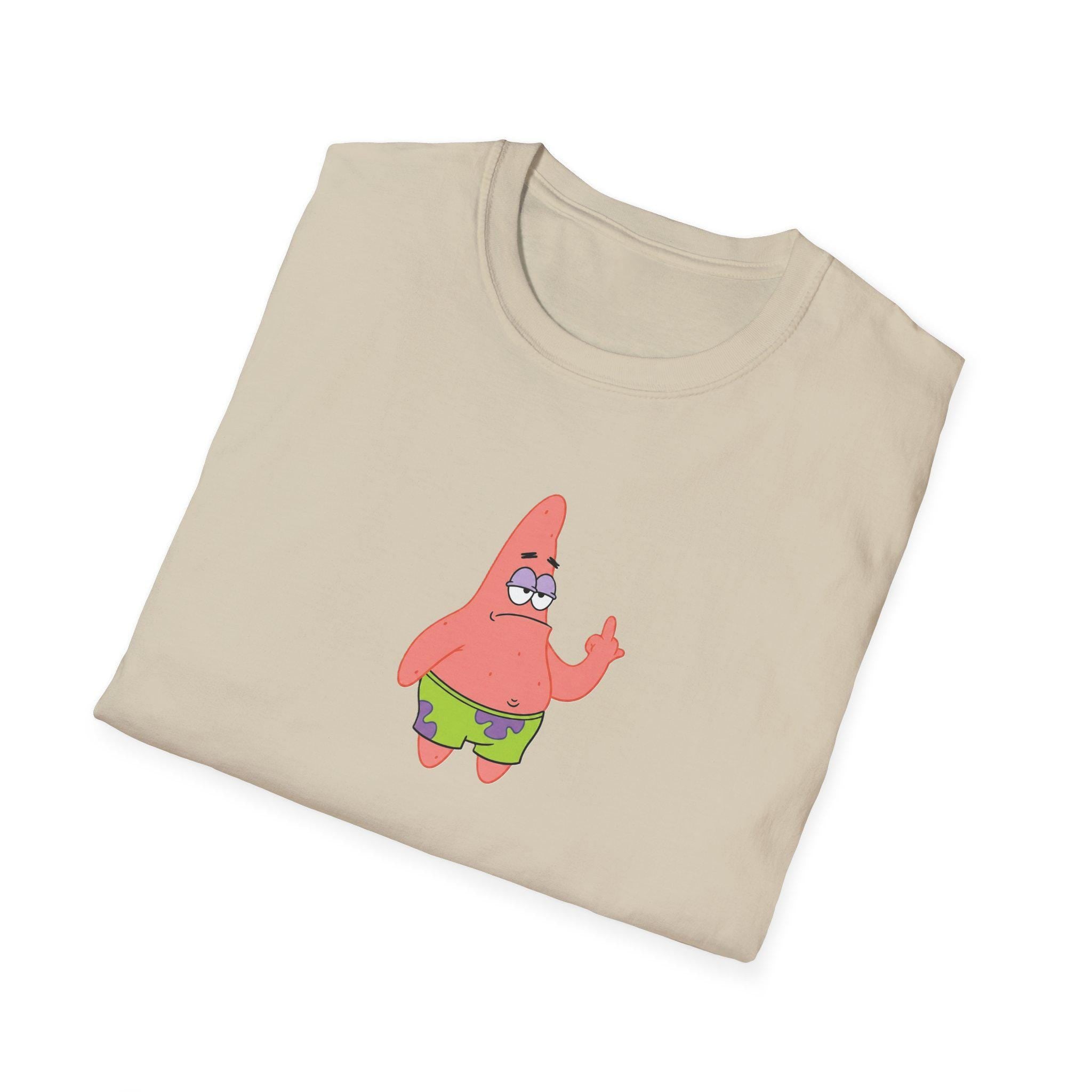 Patrick star offensive tshirts, fu** u| Sarcastic custom tee, funny gift for friends, unisex comfort shirt summer trend
