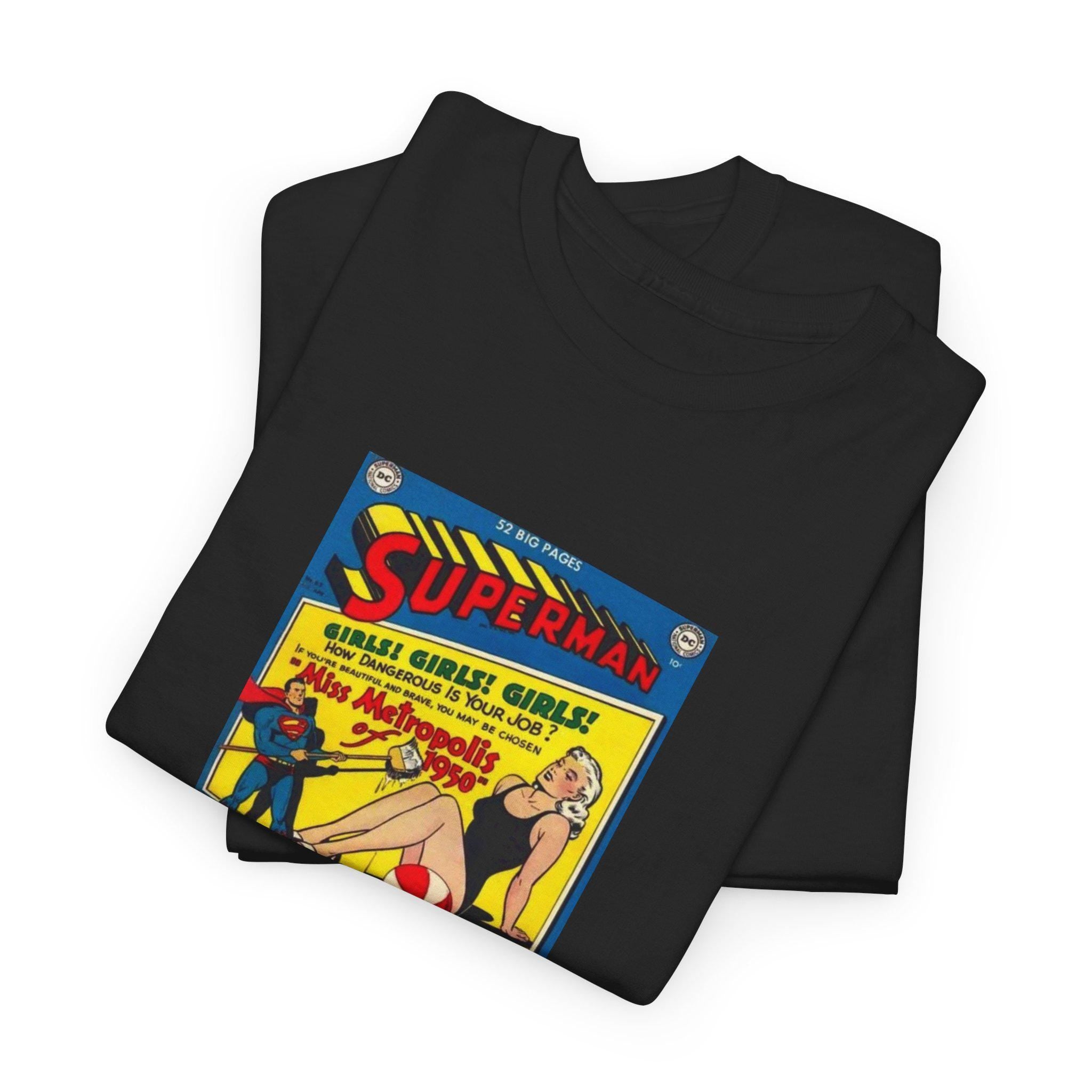 DC Comics shirts branded, Vintage Superman poster, unisex tshirt gift for dc comics fans, comic books fans tee