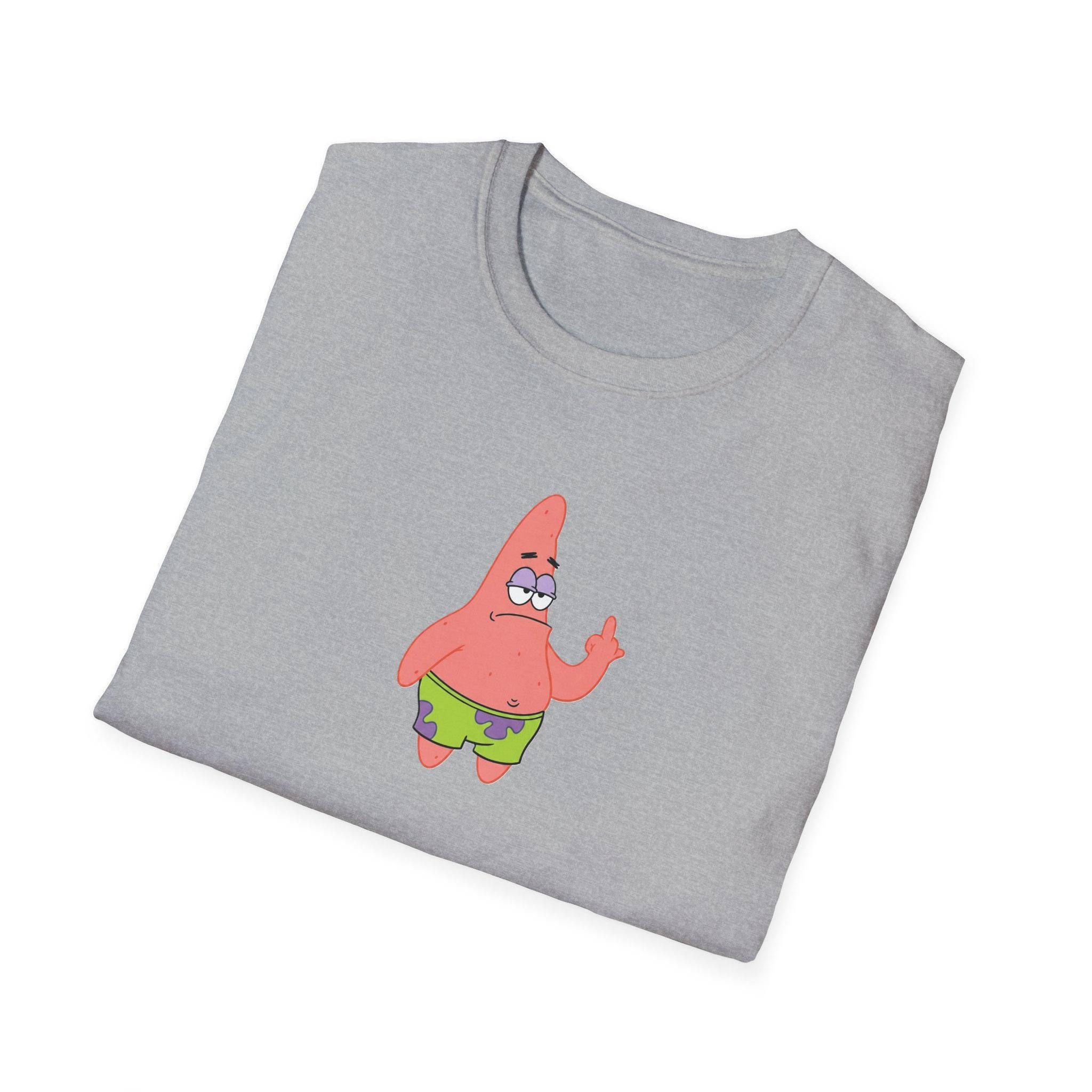 Patrick star offensive tshirts, fu** u| Sarcastic custom tee, funny gift for friends, unisex comfort shirt summer trend