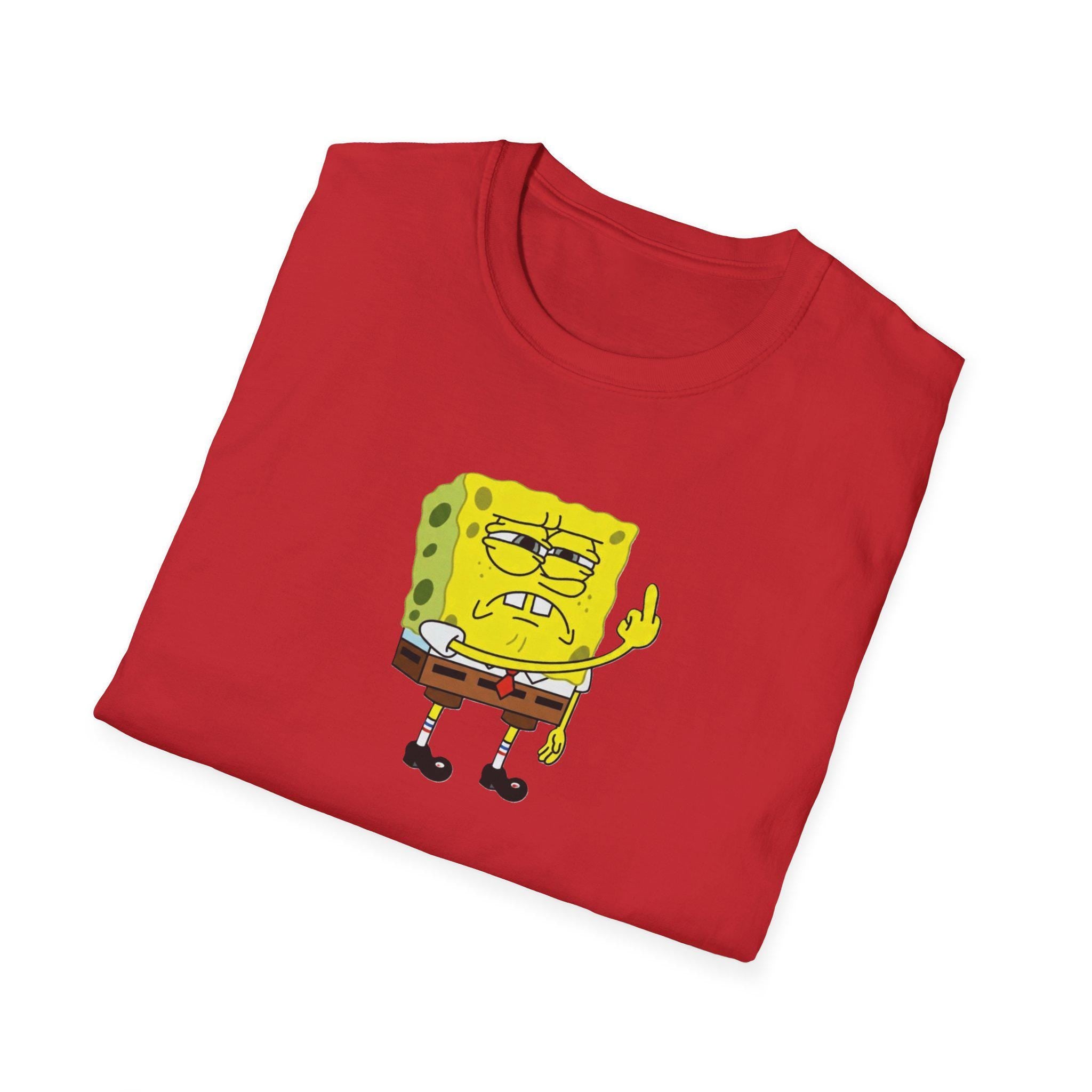 Fu** U Spongebob offensive tshirts| Sarcastic custom tee, funny gift for friends, unisex comfort shirt summer trend