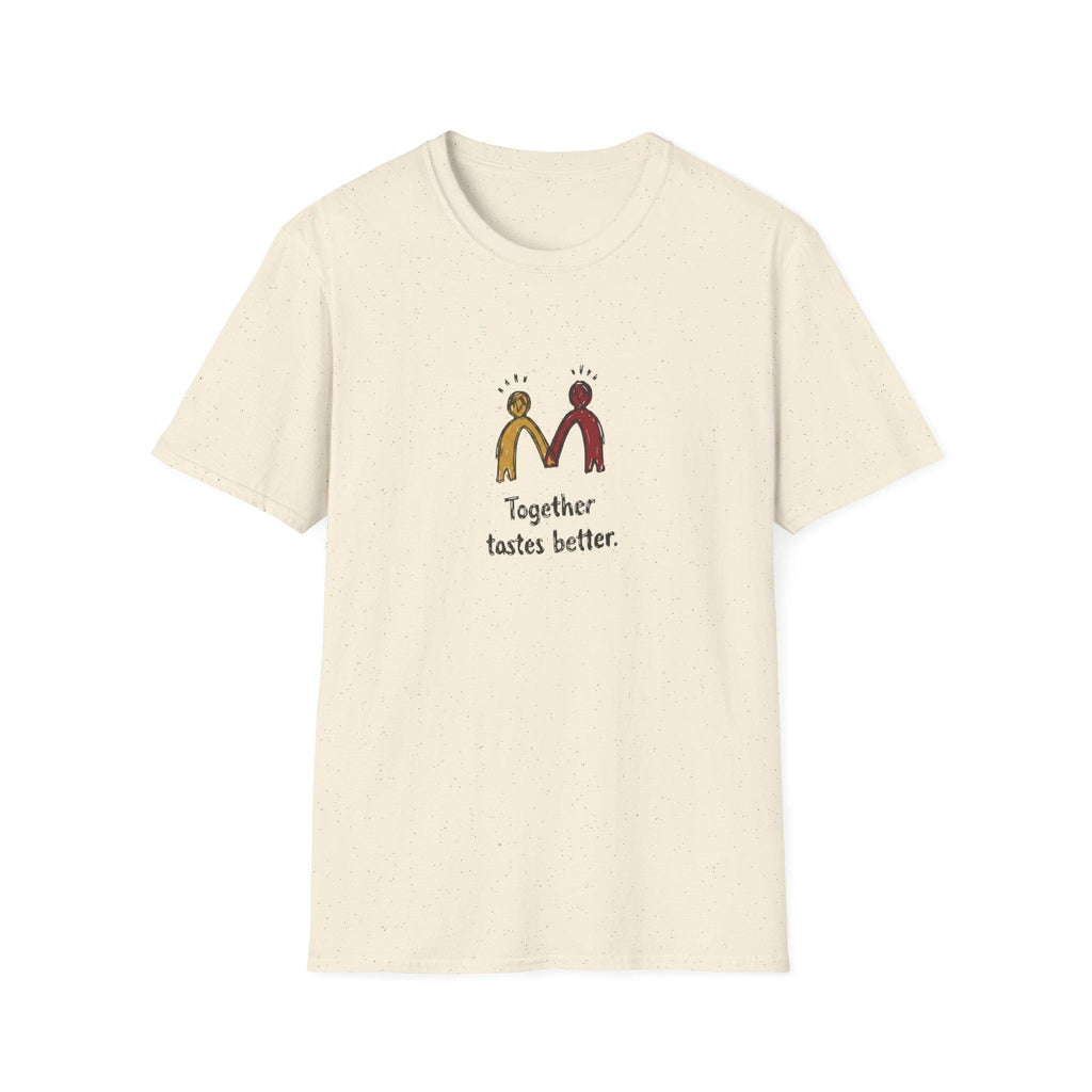 Together tastes better Mc donald's shirts, happy comfort custom gift shirt, friends branded unisex tee