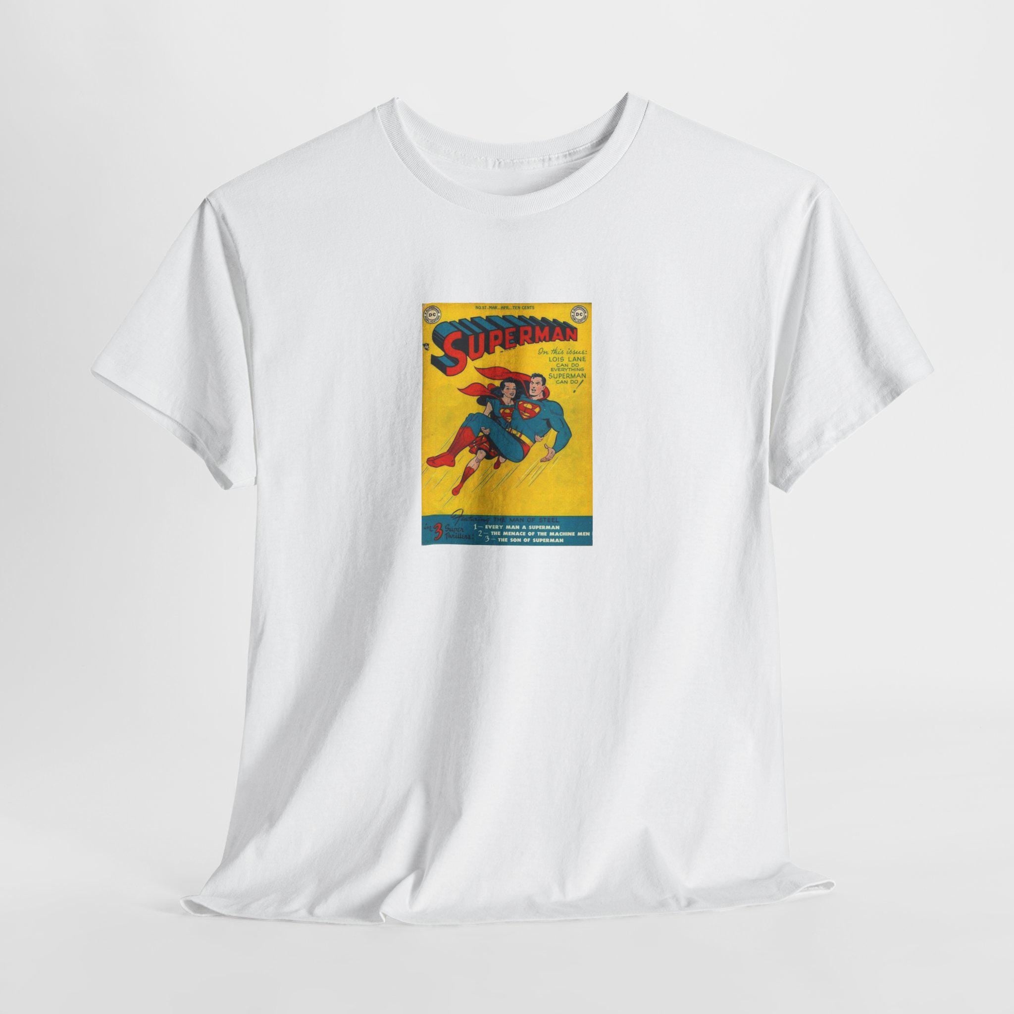 DC Comics shirts branded, Vintage Superman poster, unisex tshirt gift for dc comics fans, comic books fans tee